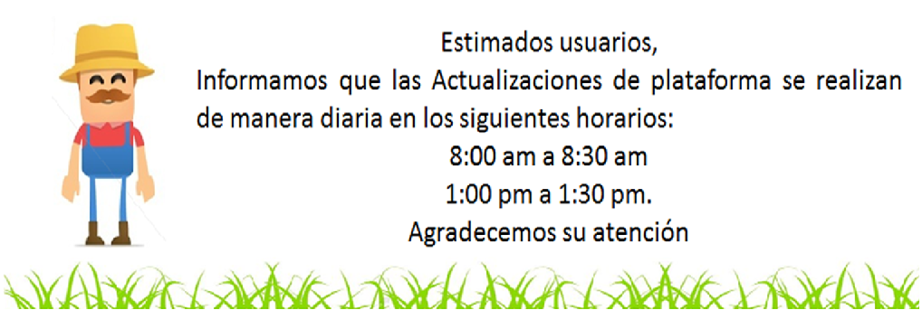 Información actualización